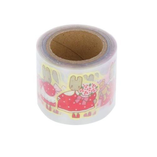 Sun-Star Stationery Character Masking Roll Stickers with Box [S8593698]- Sanrio: Marron Cream